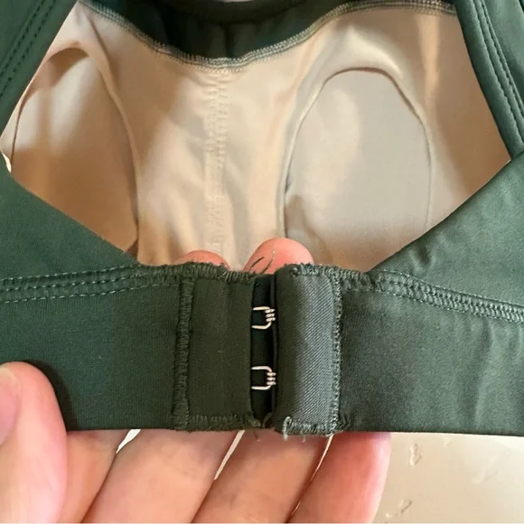 Senita Athletics Go with the Flow Nursing Sports Bra Pine Green Size Large - Picture 11 of 11